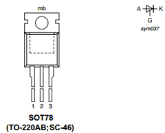 BT151-650L Datasheet PDF NXP Semiconductors.