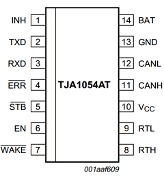 TJA1054A Datasheet PDF NXP Semiconductors.