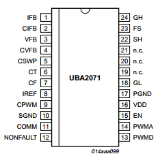 UBA2071TS Datasheet PDF NXP Semiconductors.
