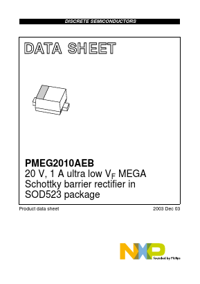 PMEG2010AEB,115 Datasheet PDF NXP Semiconductors.