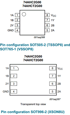 74AHCT2G00DC Datasheet PDF NXP Semiconductors.