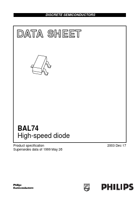 BAL74,215 Datasheet PDF NXP Semiconductors.