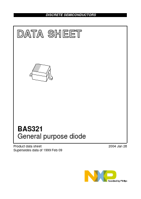 BAS321 Datasheet PDF NXP Semiconductors.