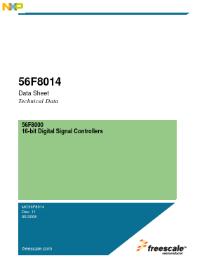 MC56F8014VFAE Datasheet PDF NXP Semiconductors.