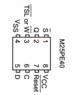 M25PE40-VMN6TP Datasheet PDF Numonyx -> Micron
