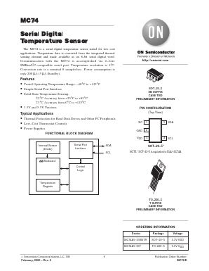 MC74A5-50T Datasheet PDF ON Semiconductor