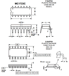 MC1723CDR2 Datasheet PDF ON Semiconductor