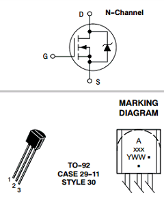 BS107 Datasheet PDF ON Semiconductor