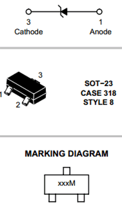 BZX84C5V1LT3 Datasheet PDF ON Semiconductor