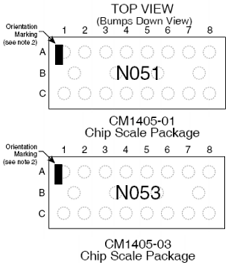 CM1405-03CS Datasheet PDF ON Semiconductor