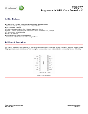 FS6377-01IG-XTP Datasheet PDF ON Semiconductor