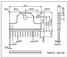 LA42052-E Datasheet PDF ON Semiconductor