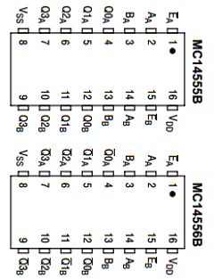 MC14555BCPG Datasheet PDF ON Semiconductor