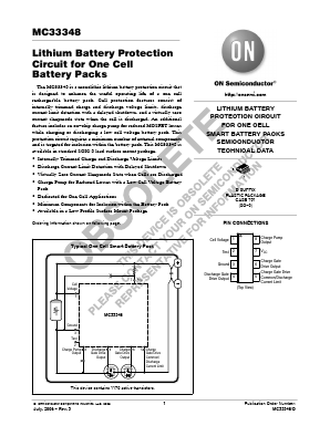 MC33348D-5 Datasheet PDF ON Semiconductor