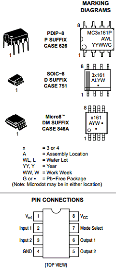 MC34161DG Datasheet PDF ON Semiconductor