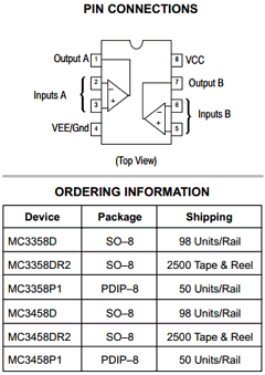MC3358D Datasheet PDF ON Semiconductor