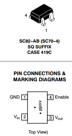 NCP698SQ28T1G Datasheet PDF ON Semiconductor