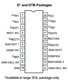 SA575DR2G Datasheet PDF ON Semiconductor