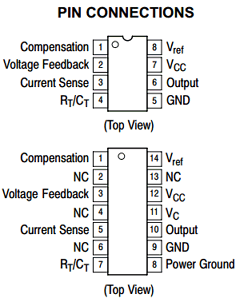 UC3842BVD1 Datasheet PDF ON Semiconductor