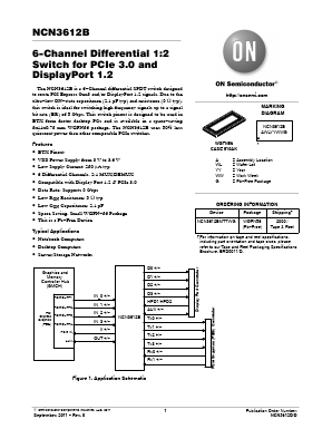 NCN3612B Datasheet PDF ON Semiconductor