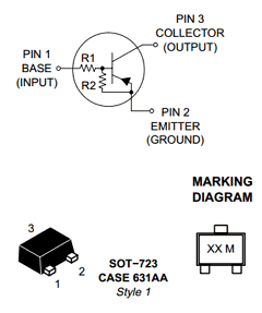 DTA114TM3T5G Datasheet PDF ON Semiconductor