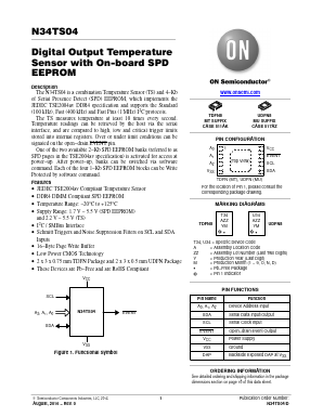 N34TS04MT3ETG Datasheet PDF ON Semiconductor