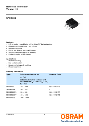 Q65111A3178 Datasheet PDF OSRAM GmbH
