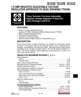 OM1325NMM Datasheet PDF Omnirel Corp => IRF