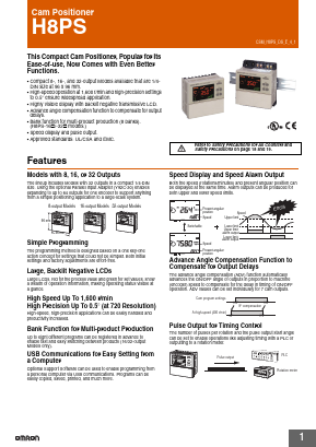 E6C3-AG5C-C3602M Datasheet PDF OMRON Corporation