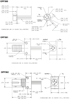 OPF561 Datasheet PDF Optek Technology