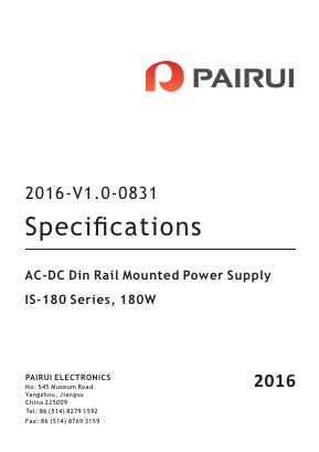 IS180-24 Datasheet PDF PAIRUI GROUP INC.