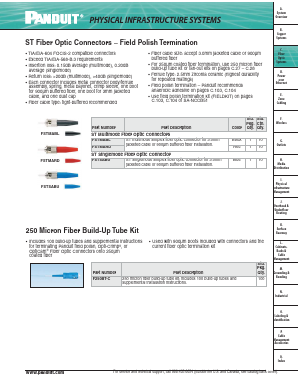 FSTMABL Datasheet PDF PANDUIT CORP.