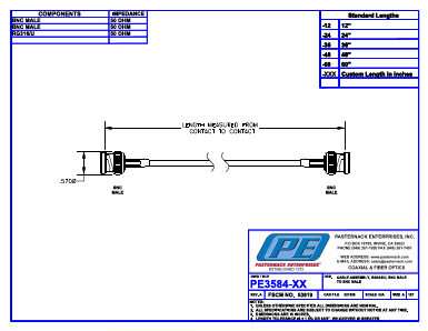 PE3584-12 Datasheet PDF Pasternack Enterprises, Inc.