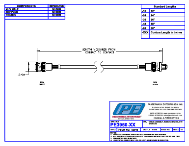 PE3950-24 Datasheet PDF Pasternack Enterprises, Inc.