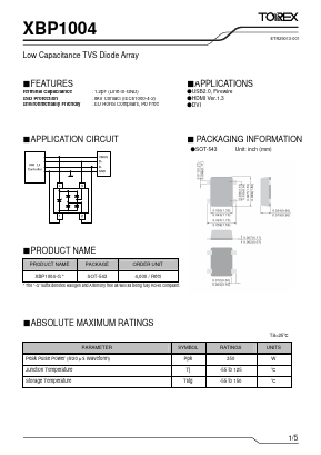 XBP1004-G Datasheet PDF Peregrine Semiconductor Corp.