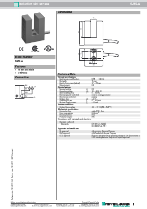 SJ15-A Datasheet PDF Pepperl+Fuchs Inc.