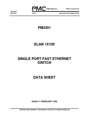 PM3351-SW Datasheet PDF PMC-Sierra