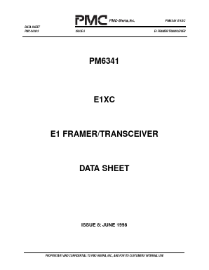 PM6341-QI Datasheet PDF PMC-Sierra