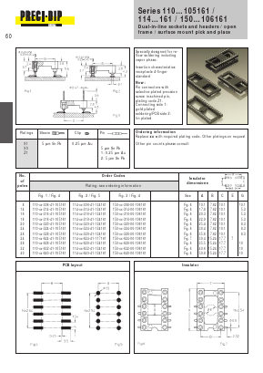 150-Z1-324-00-106161 Datasheet PDF Precid-Dip Durtal SA