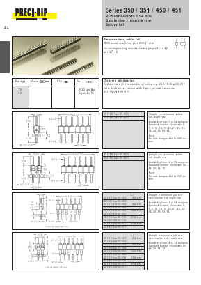 450-10-205-00-001 Datasheet PDF Precid-Dip Durtal SA