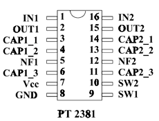 PT2381 Datasheet PDF Princeton Technology