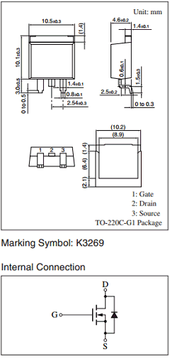2SK3269 Datasheet PDF Panasonic Corporation