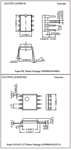 AN1393S Datasheet PDF Panasonic Corporation