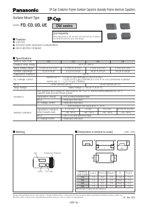 EEF-CD0J680R Datasheet PDF Panasonic Corporation