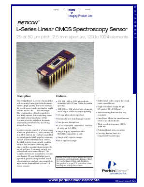 RL1505LFQ-711 Datasheet PDF PerkinElmer Inc