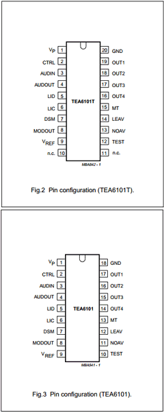 TEA6101 Datasheet PDF Philips Electronics