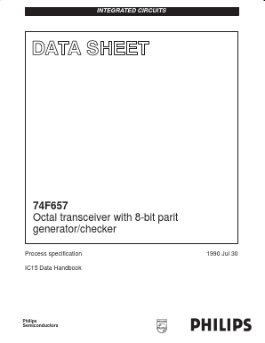 N74F657DB Datasheet PDF Philips Electronics