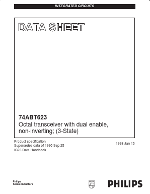 74ABT623D Datasheet PDF Philips Electronics