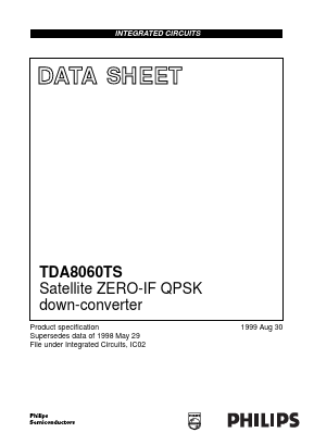 TDA8060TS Datasheet PDF Philips Electronics