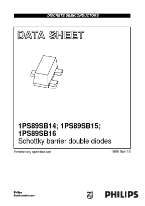 1PS89SB16 Datasheet PDF Philips Electronics